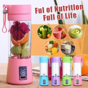 CL Portable Blender USB Mixer Electric Juicer Machine Smoothie Blender Mini Food Processor Personal Lemon Squeezer Orange Juicer