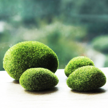 New Simulation Moss Irregular Green Stones Grass Aquarium Garden Plant DIY Micro Landscape Decorations