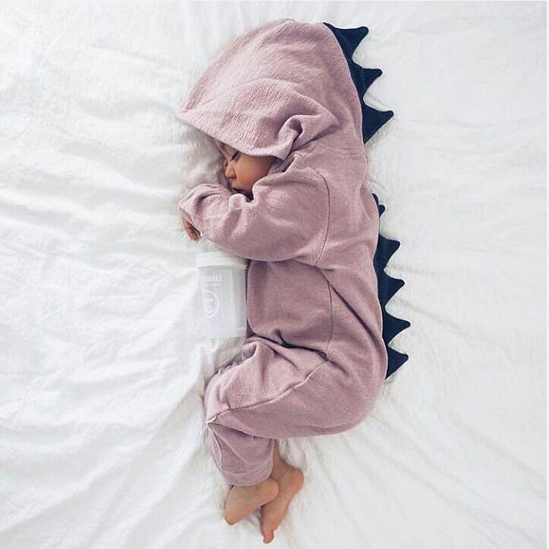 Infant Clothing 2019 Autumn Winter Baby Rompers For Baby Girls Boys Dinosaur Jumpsuit Kids Costume Outfits Newborn Baby Clothes