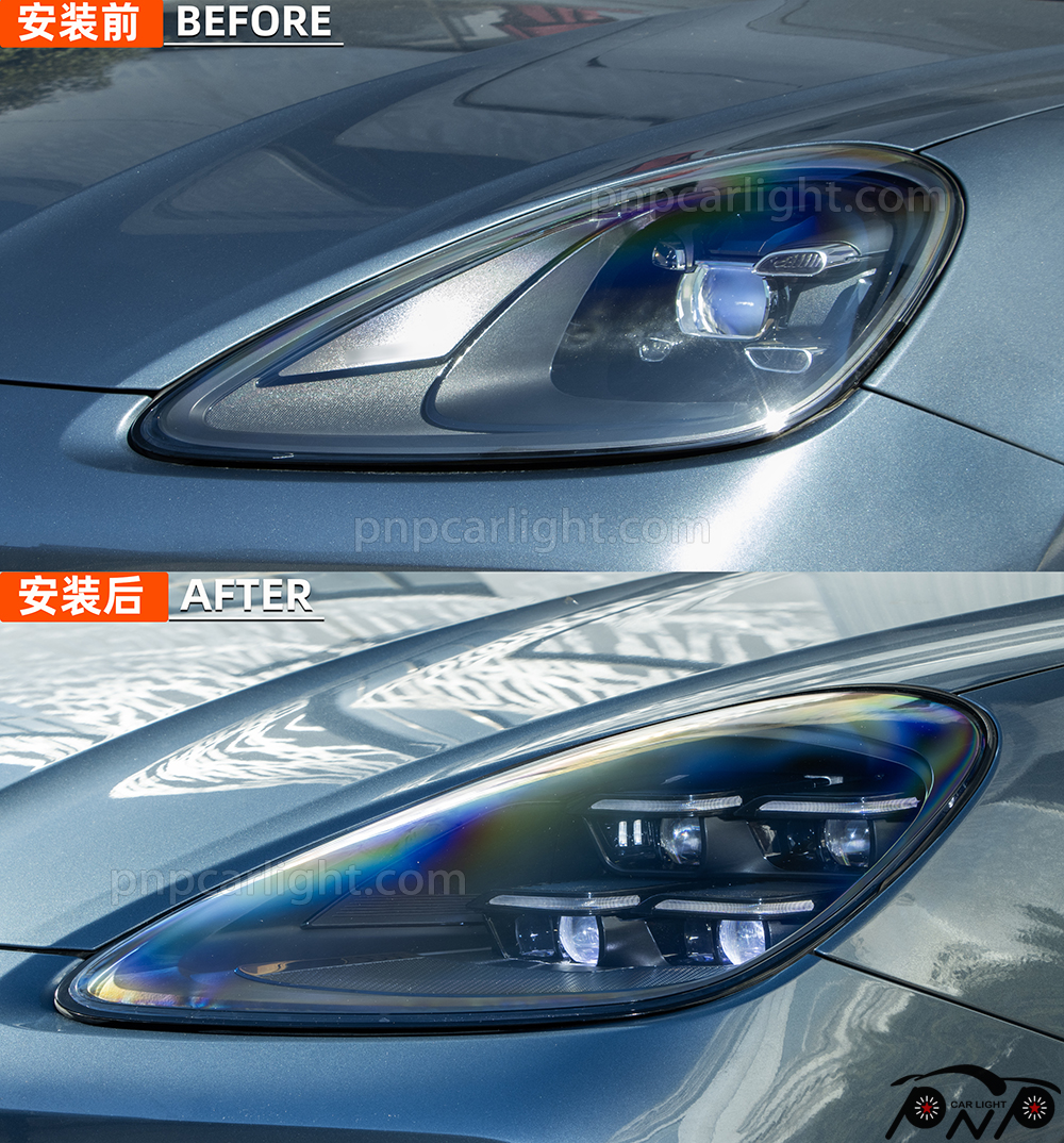 cayenne headlight