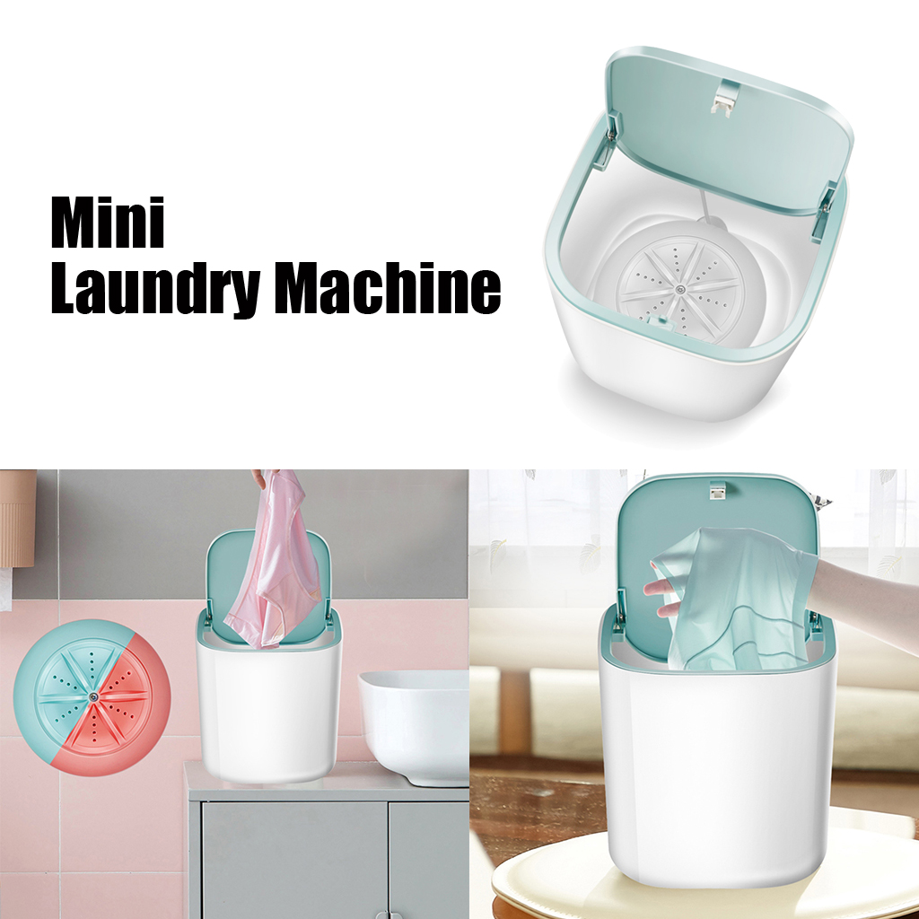 Mini Washing Machine Laundry Machine Washer USB 3.8L Capacity Personal A