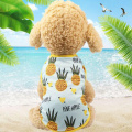 Camouflage Printed Pet Vest Cute Spring Summer Mesh Dog Clothes For Small Medium Dogs Puppy T Shirt Size XS-2XL Pet Supplies