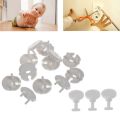12 Pcs French Standard Power Socket Outlet Cover with 3 Pcs Key Baby Child Safety Protector Kit