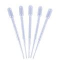 100PCS Disposable Plastic Eye Dropper Transfer Graduated Pipettes Office Lab Experiment Supplies
