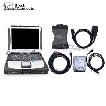 Toughbook cf19 for Benz C6 VXDIAG MB STAR diagnostic tool scanner SD Connect C6 DOIP replace mb sd c4 with xentry das wis epc