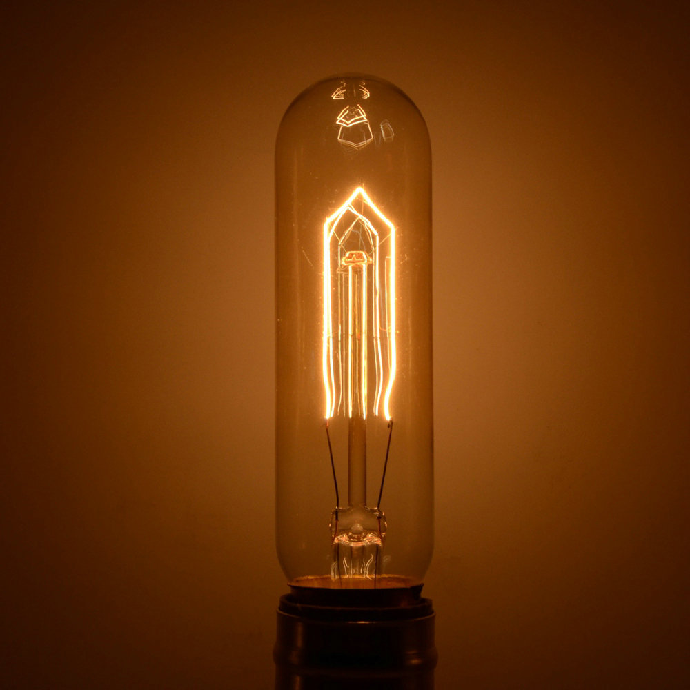 Handmade Edison Lamps Carbon Filament Clear Glass's Edison Retro Vintage Incandescent Bulb 40W/60W 220V E27 T300