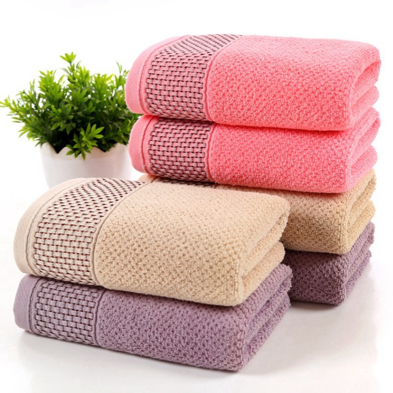 3pcs a Set Soft Cotton Bath Towels For Adults Absorbent Terry Luxury Hand Bath Beach Face Sheet Women Basic Towels JWYYJ30