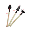 3PC Wood color Mini Small Shovel Spade Tool Gardening Tools Tools For Home Gardening Growing Tools Accessories