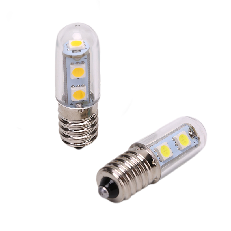 1pc E14 Screw Base LED Refrigerator Lamp Bulb 7 Leds SMD5050 LED Light For Fridge