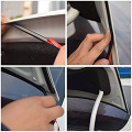 4 Meters P Z D Type Automotive Car Door Weatherstrip Rubber Seal Strip Car Sound Insulation Rubber Seal for Car
