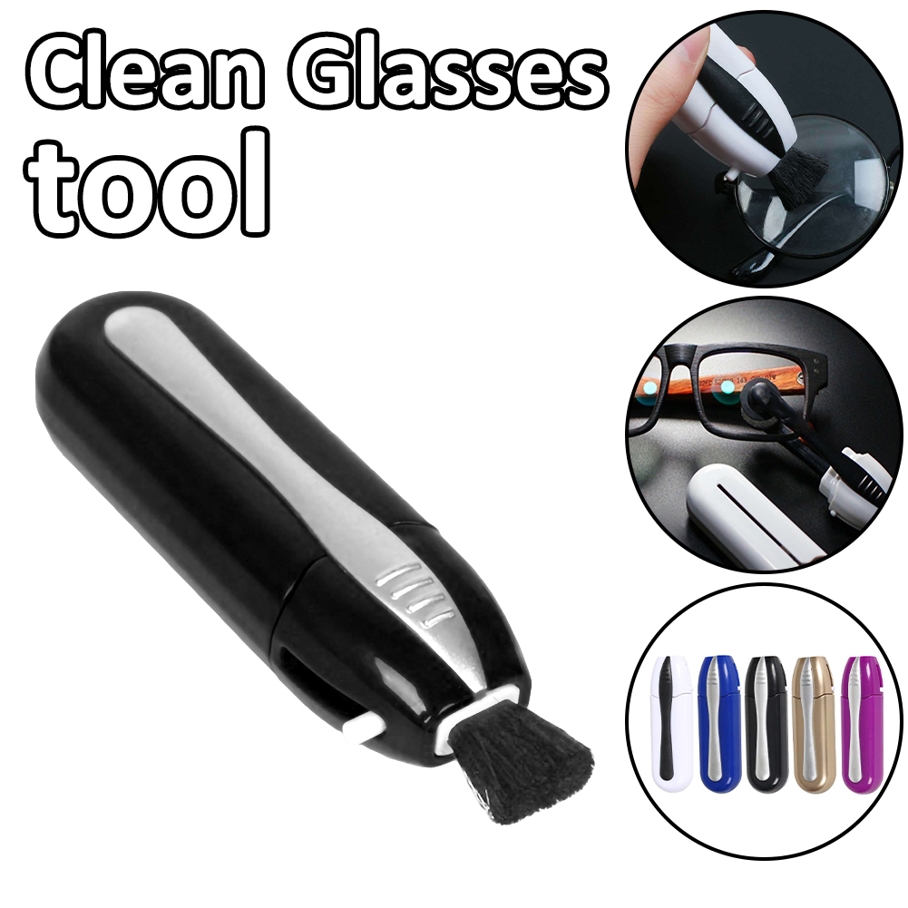 Multifunction Glasses Cleaner Eyeglass Sunglass Eyewear Clean Brush Maintenance Vision Care Professional Clean Glasses tool