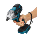 Drillpro 18V 520N.m Cordless Brushless Impact Wrench Stepless Speed Change Switch Adapted To 18V Makita battery