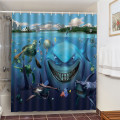 Waterproof Fabric Bathroom Set With Shower Curtains Unicorn Horse Wolf Elephant Bath Decor 3D Blackout Screen douche gordijn