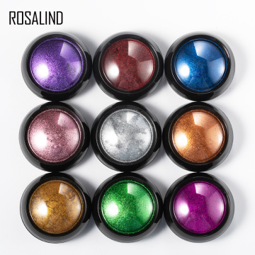 Rosalind Glitter Mirror Powdear Chrome Pigment Decoration Aluminum Flakes Magic Mirror Effect Powders Sequins Nail Gellak