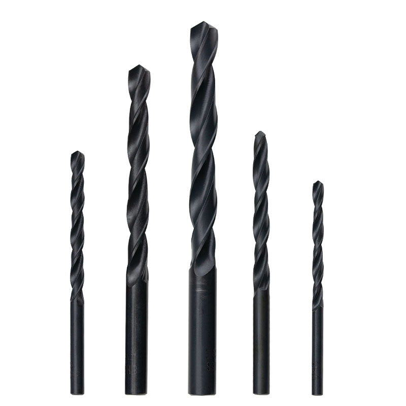 5PCS/10PCS 1mm-14mm 17.5mm HSS Straight shank twist drill bit Black Coated Straight Shank Drill Bit Machine use or Hand Tools
