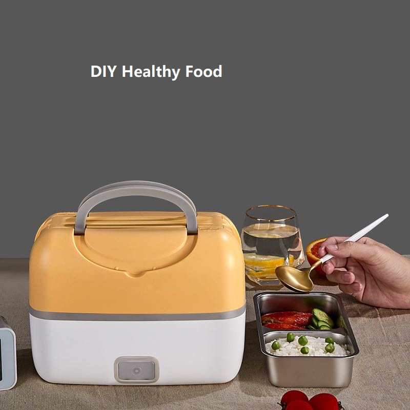 220V 1L Mini Electric Lunch Heating Box Automatic Steaming Cooking Machine Portable Multi Rice Cooker