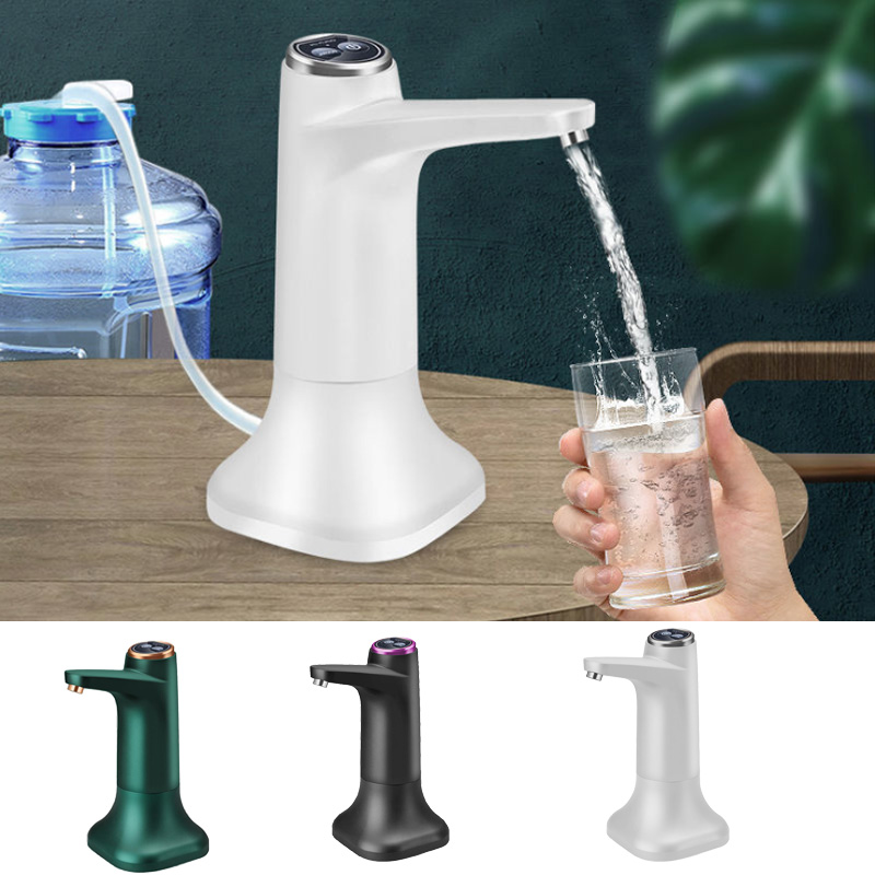 Automatic Bump for Water Bottle Electric Drinking Water Pump Dispenser Portable USB Charge Bottle Water Pump for 4.5-19 Liter