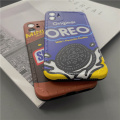 Cute Snacks Chocolate chip cookies phone case for iphone 12 12Pro 11 11pro max X Xs Max XR SE 7 8 Plus soft Silicone case