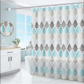 Waterproof Shower Curtains for Bathroom Home Decor Polyester Fabric Shower Curtains Geometric Pattern PVEA Shower Curtains