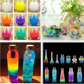 500 pcs/ bag Crystal soil potted multicolor crystal beads gel ball polymer hydrogel crystal beads growth magic jelly wedding