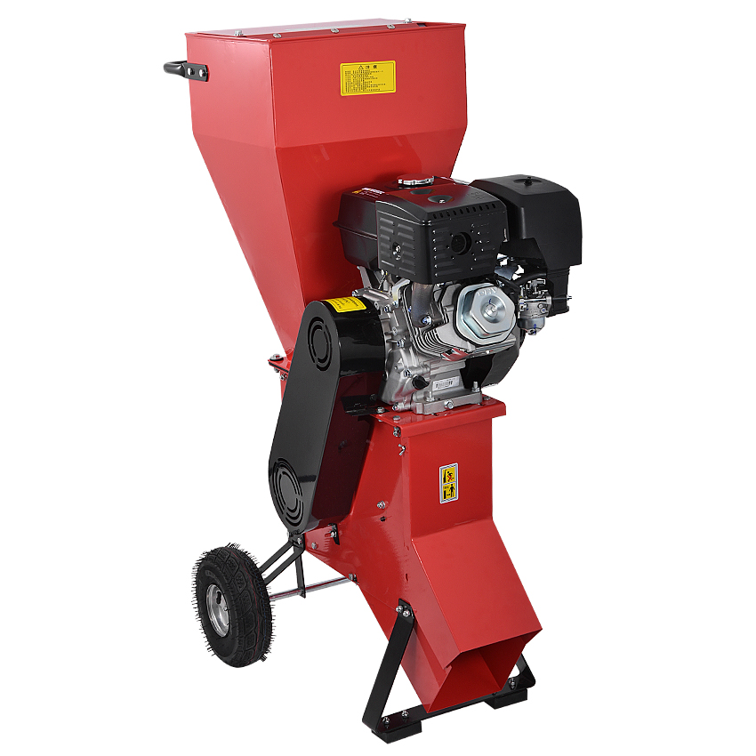 New Arrival 13 Horsepower Tree Branch Crusher Grinder Garden Wood Shredders With Gasoline Engine 2400rpm 389CC 6L 13HP/3600rpm
