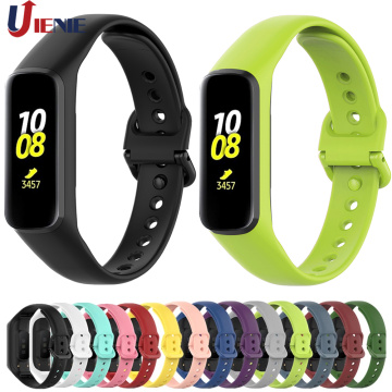 Silicone Watchband Strap for Samsung Galaxy Fit 2 SM-R220 Bracelet Band Fashion Sport Replacement Wristband correa Accessories