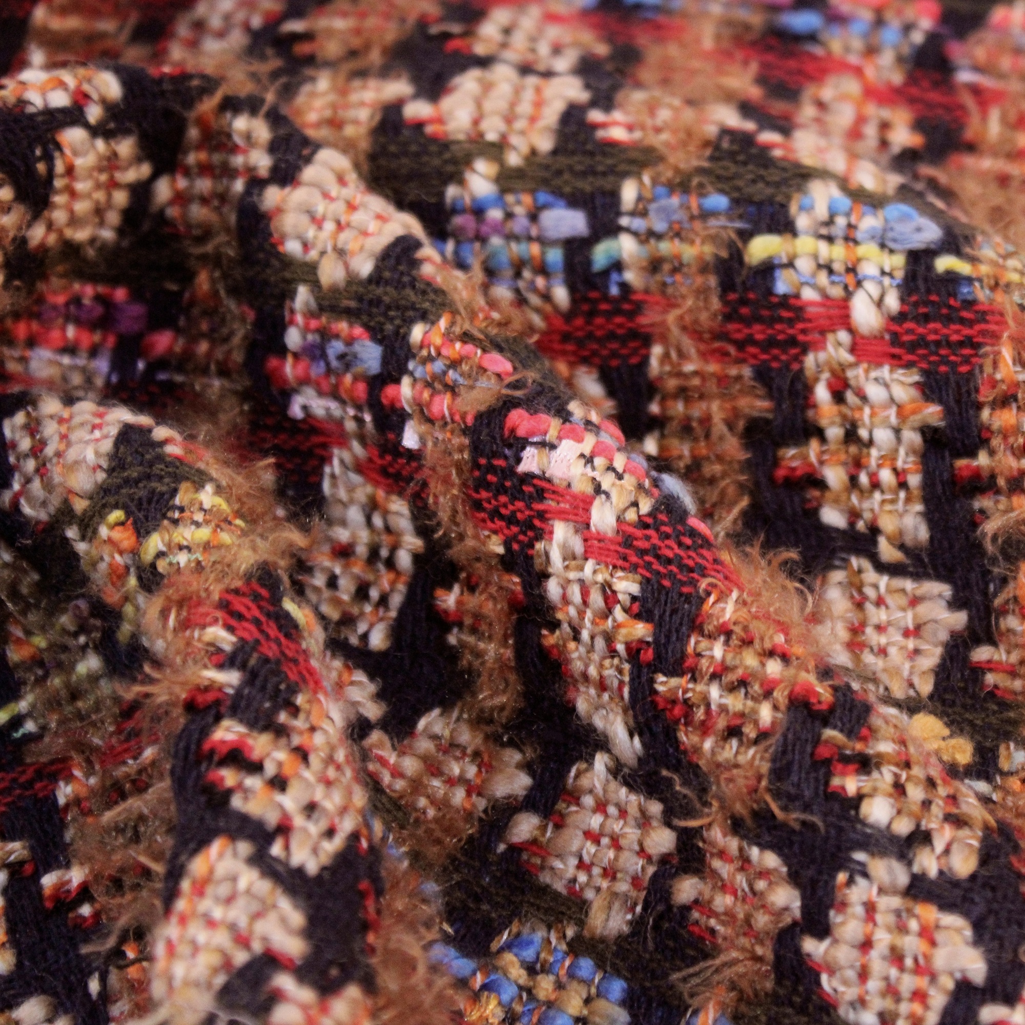 woven wool blend fabric