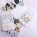 4Pairs Contact Lens Case Candy Colored Many Styles Eye Contact Lens Box Travel Contact Lenses Case Women