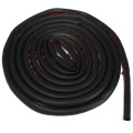 4M Large/Small D-shape Car Rubber Seal Sound Insulation Car Door Sealing Strip Weather Strip For Engine Hood Car Boot