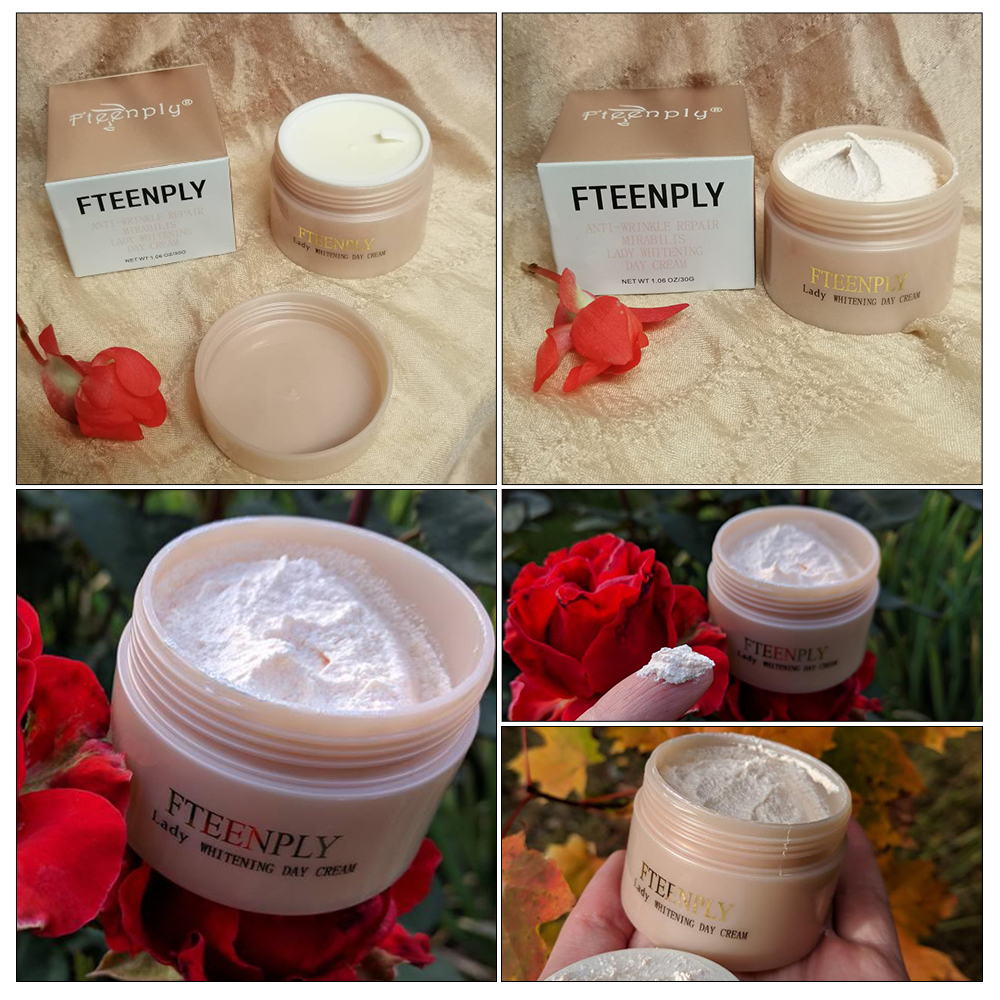 FTEENPLY Lady Whitening Face Cream Moisturizing Brightening Tightening Reduce Fine Lines Anti Aging Repairing Ointment Skin Care
