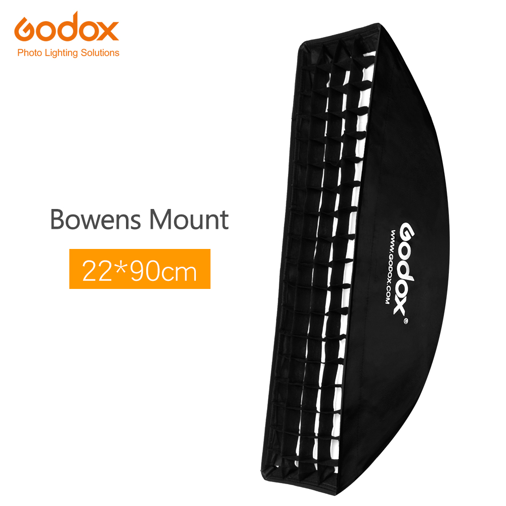 Godox 9"x 35" 22 x 90cm Honeycomb Grid Softbox for Photo Strobe Studio Flash Softbox Elinchrom Mount Softbox