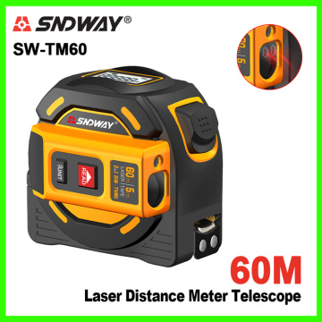 SNDWAY Digital Tape SW-TM60 Laser Distance Meter Digital Tape Measure Digital Tape Measure Laser Tool