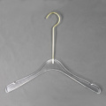 Custom Clear Acrylic clothes coat hangers