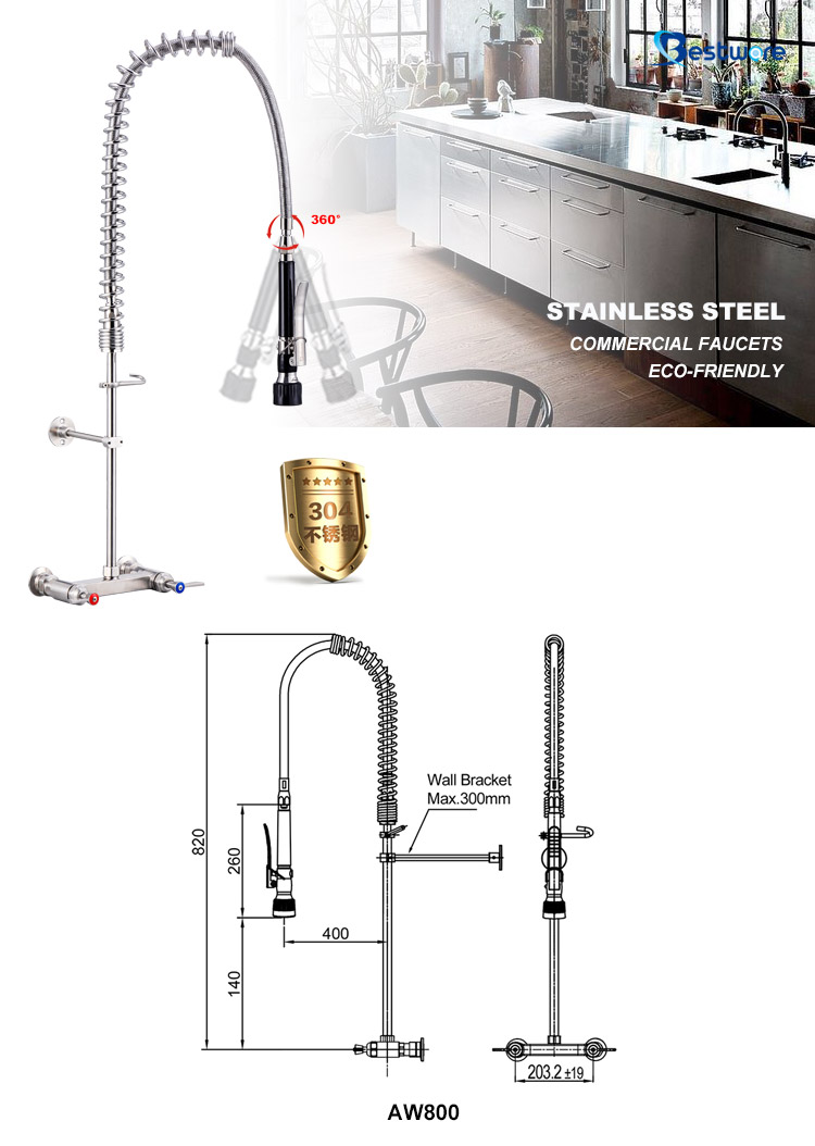 wall mounted faucet