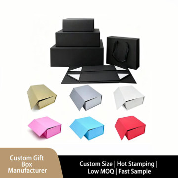 Foldable Flip Book Rigid Gift Box