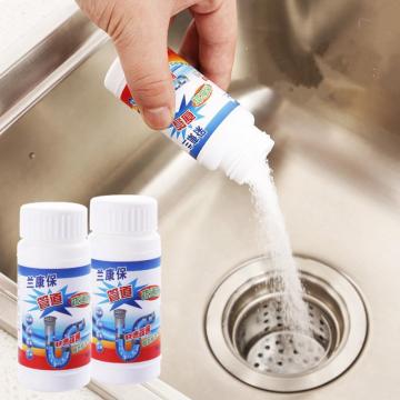 New Pipe Dredging Agent Sewer Toilet Drain Cleaners Powerful Quick Cleaning Sink Drain Kitchen Bathroom Dredger Pipe Cleaner