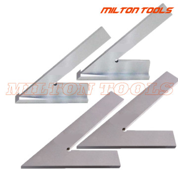 120x80mm 100x70mm Stainless Steel 45 Degree Miter Angle Corner Ruler Wide Base Gauge Measuring Tools DIN875/2 Standard With Stop