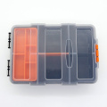 1 PCS Plastic Parts Combined Transparent Tool Case Screw Containers Component Storage Case Hardware accessories tool box