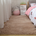 Silky Fluffy Carpet Modern Home Decor Long Plush Shaggy Rug Children's Play Mats Sofa Living Bedroom Bedside Mat Balcony Carpets