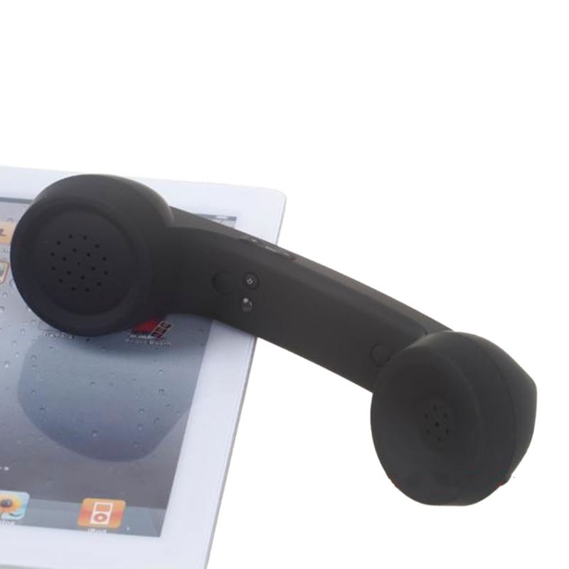 Wireless Bluetooth 2.0 Retro Telephone Handset Receiver Headphone for Phone Call 95AF