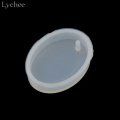 Lychee 1 Set Silicone Mold DIY Resin Jewelry Necklace Pendant Mould Cake Decorating Fondant Baking Mould Cake Decorating Tool