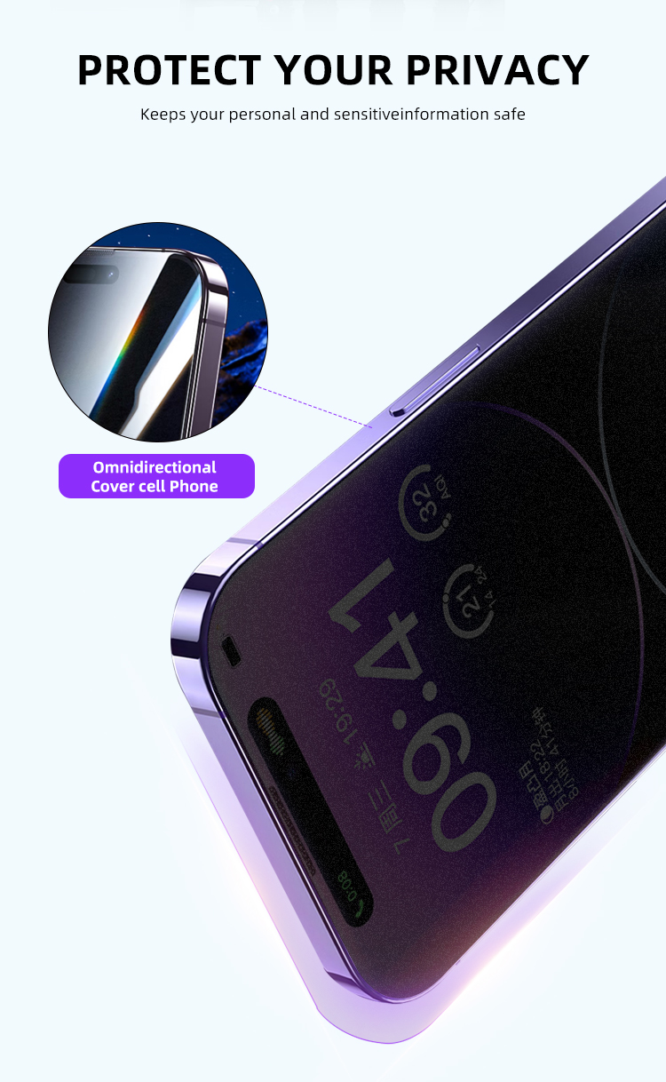 mobile phone uv screen protector