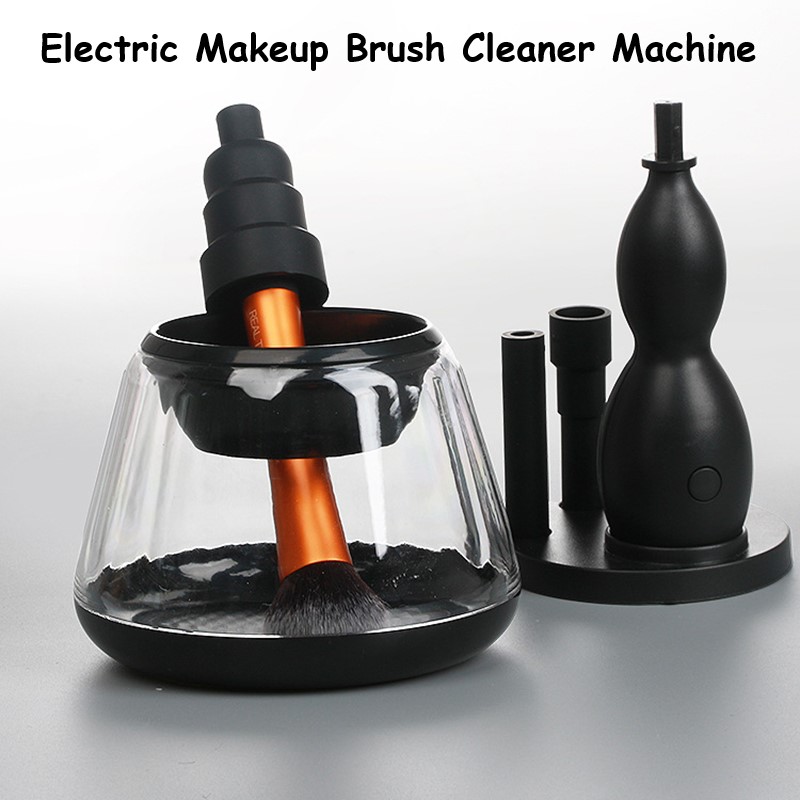 Professional Electric Makeup Brush Cleaner Convenient Make Up Brushes Washing Cleaner & Dryer Machine Makeup Tool Cosmetic New
