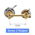 screw 2outlet 12cm
