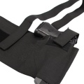 Flexible Tactical Gun Holster Outdoor Durable Invisible Elastic Girdle Belt for Hunting CS Chest Invisible Tool Sleeve