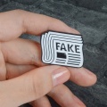 Fake Pin Fake News Brooches Funny Badges Brooches Lapel Pins