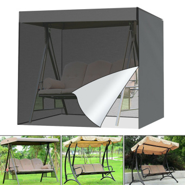 Outdoor Swing Chair Cover Courtyard Hammock 3Seat Garden Patio Canopy Bench Seat Cover Protector Sunshade Waterproof Chair Cover