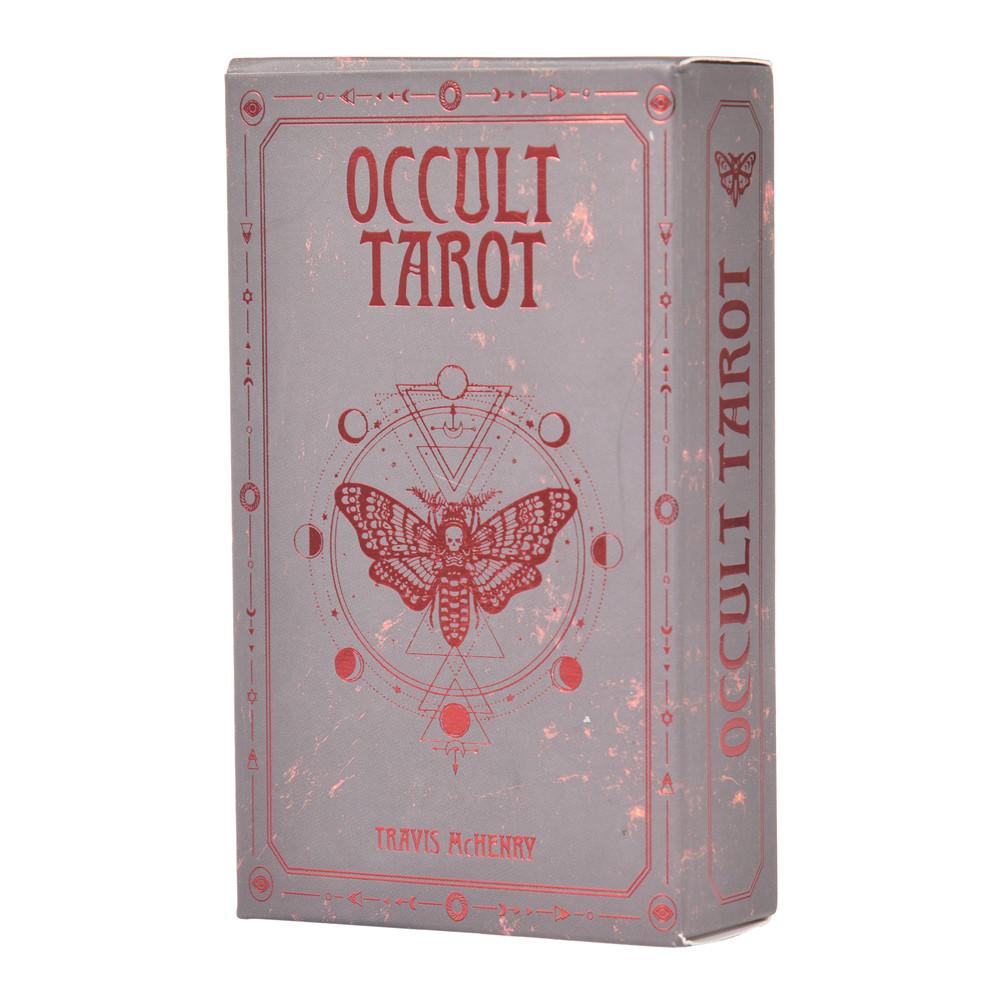 78PCS/Set Occult Tarot Cards English Versoin Board Game Deck Tarot Cards Fate Divination Family Party Playing Table Game Cards