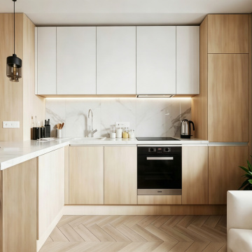 Easy Assemble Cost Effective House Custom Kitchen Cabinet