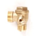 Durable 10*16*20 Air Compressor Adapter Parts Brass Check Valve Replaces Tools